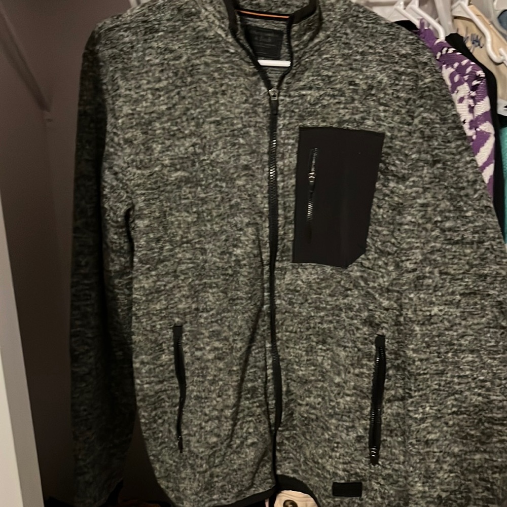 Grey Abercrombie & Fitch jacket